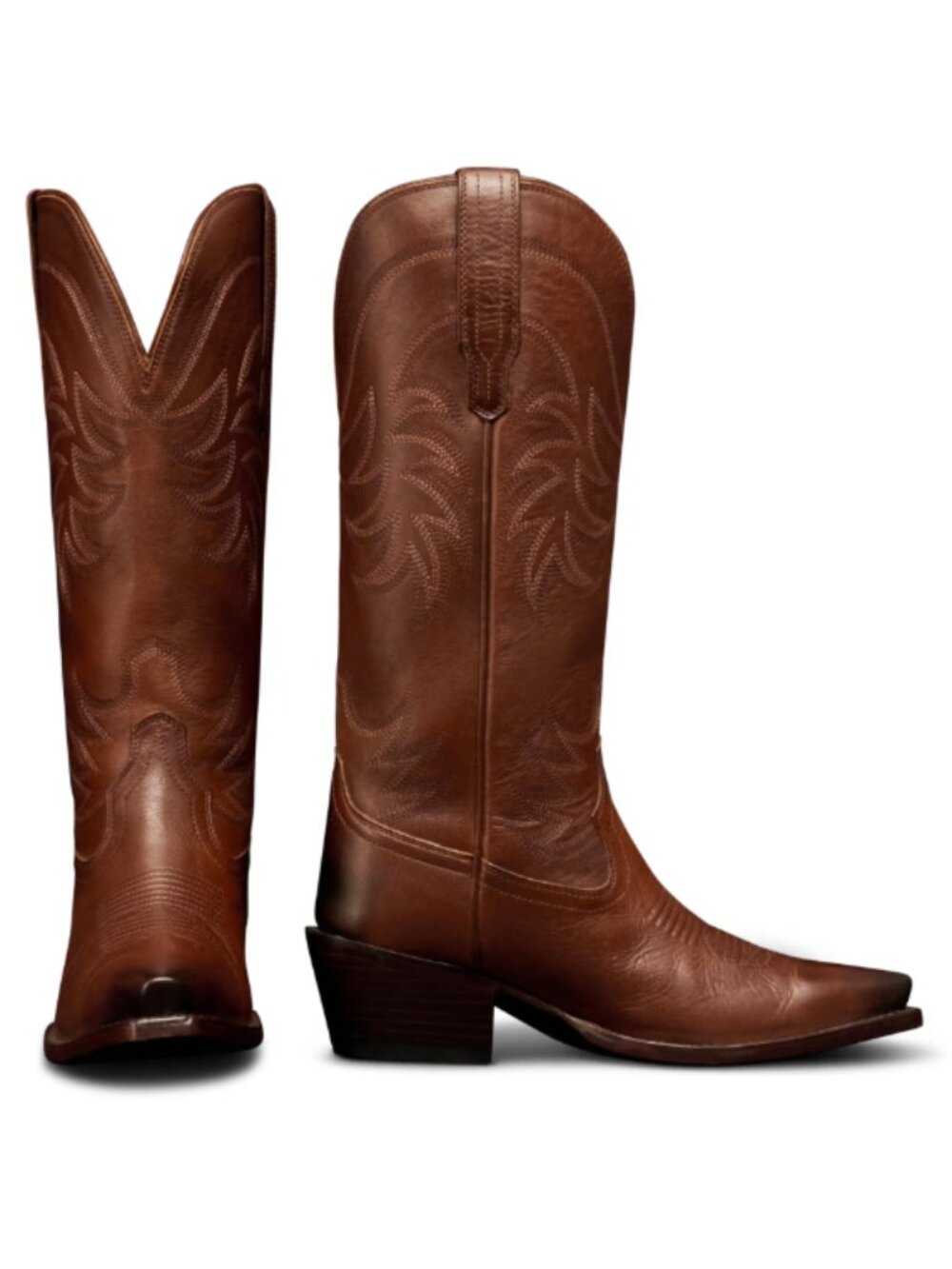 Tecovas The Annie Boots, Sequoia Cowhide, Size 9, NWOB